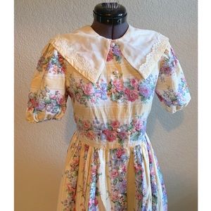 Vintage yellow dress